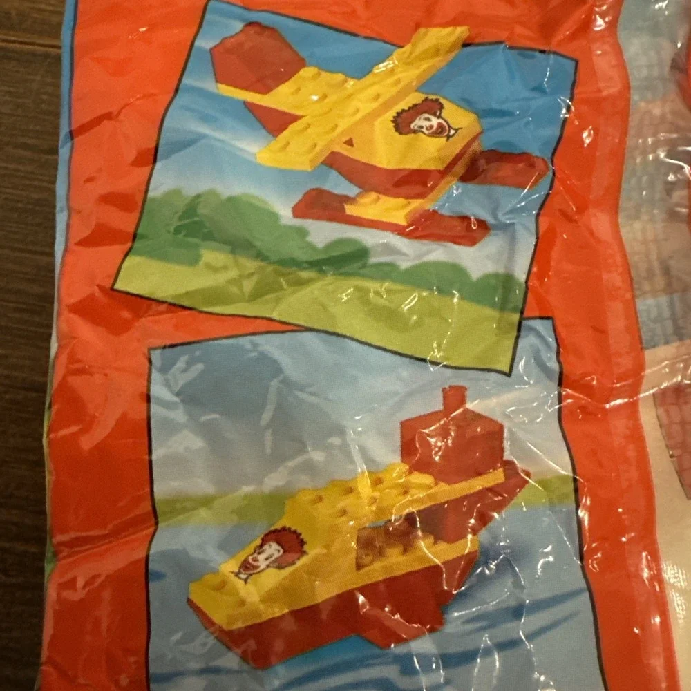1999 LEGO Classic Ronald McDonald Helicopter Happy Meal Toy Sealed New Brand New
